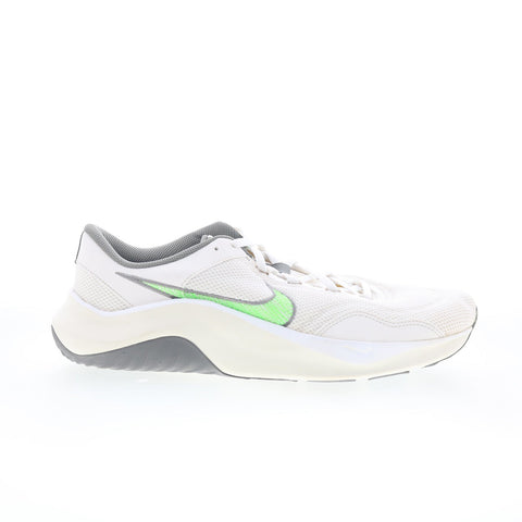 Nike Legend Essential 3 Next Nature Mens White Athletic Cross Training Shoes