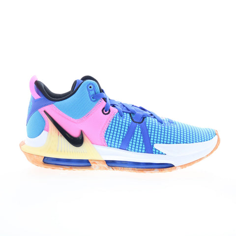 Nike Lebron Witness VII DM1123-400 Mens Blue Athletic Basketball Shoes