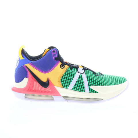 Nike Lebron Witness VII DM1123-501 Mens Green Athletic Basketball Shoes