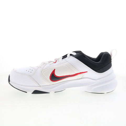 Nike Defy All Day DM7564-102 Mens White Leather Athletic Cross Training Shoes