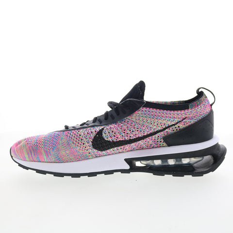 Nike Air Max Flyknit Racer Womens Pink Skate Inspired Sneakers Shoes