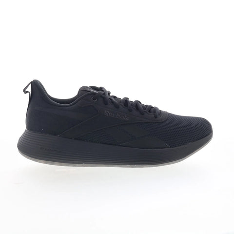 Reebok DMX Comfort + Mens Black Mesh Lace Up Lifestyle Sneakers Shoes