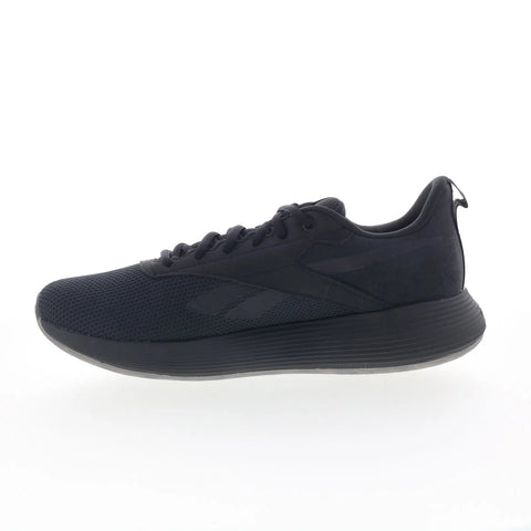 Reebok DMX Comfort + Mens Black Mesh Lace Up Lifestyle Sneakers Shoes