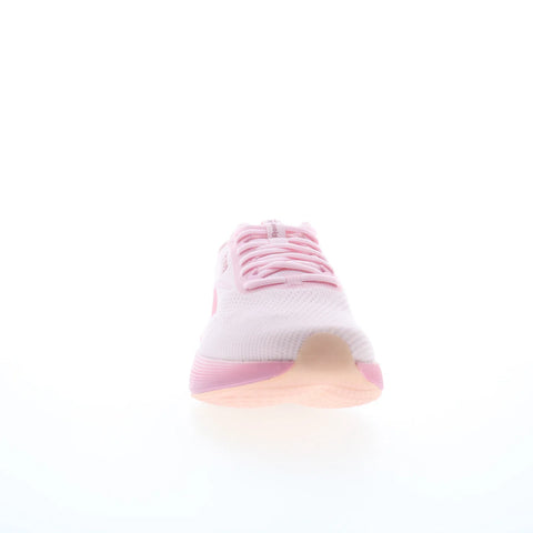 Reebok DMX Comfort + 2.0 Womens Pink Mesh Lace Up Lifestyle Sneakers Shoes