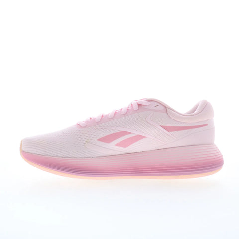 Reebok DMX Comfort + 2.0 Womens Pink Mesh Lace Up Lifestyle Sneakers Shoes