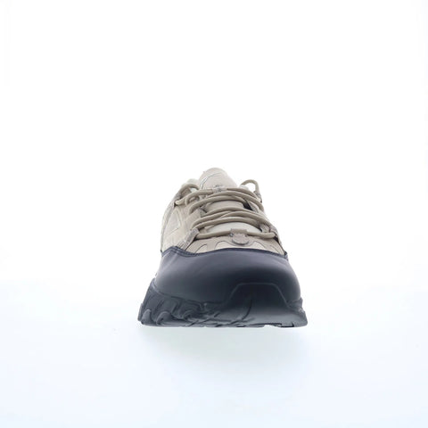 Reebok DMX Trail Shadow Mens Beige Canvas Lace Up Athletic Running Shoes