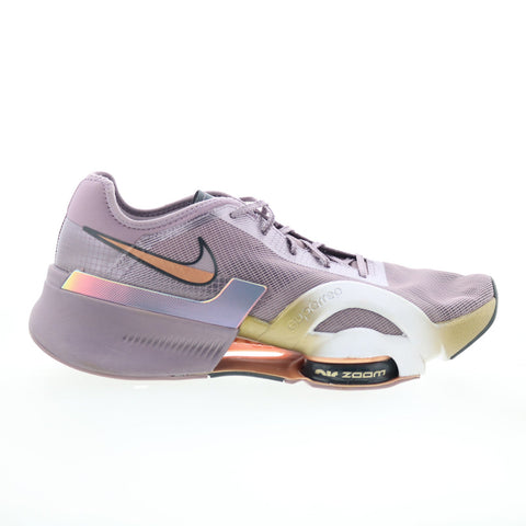 Nike Air Zoom SuperRep 3 Premium Womens Purple Athletic Cross Training Shoes