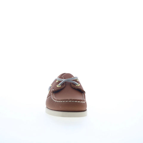 Sebago Docksides 78113FW Mens Brown Leather Loafers & Slip Ons Boat Shoes 