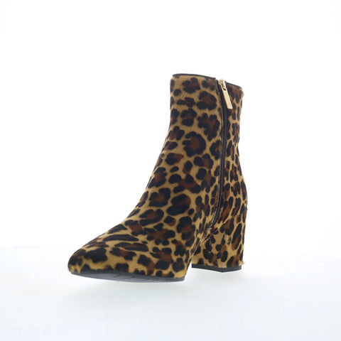 Aquatalia Domani TW5DOMA25 Womens Brown Leather Zipper Ankle & Booties Boots