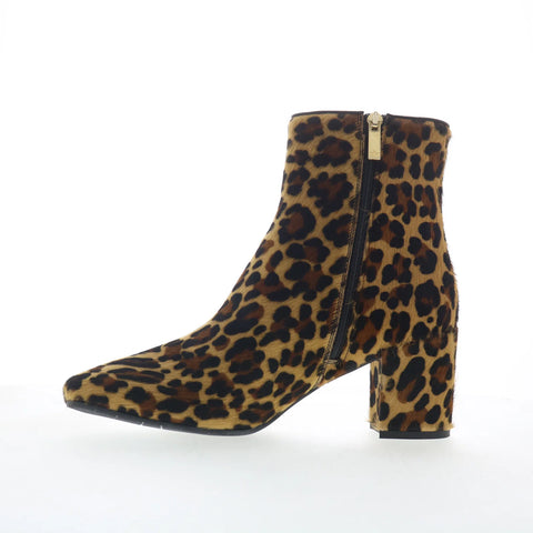 Aquatalia Domani TW5DOMA25 Womens Brown Leather Zipper Ankle & Booties Boots