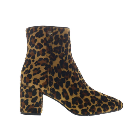 Aquatalia Domani TW5DOMA25 Womens Brown Leather Zipper Ankle & Booties Boots