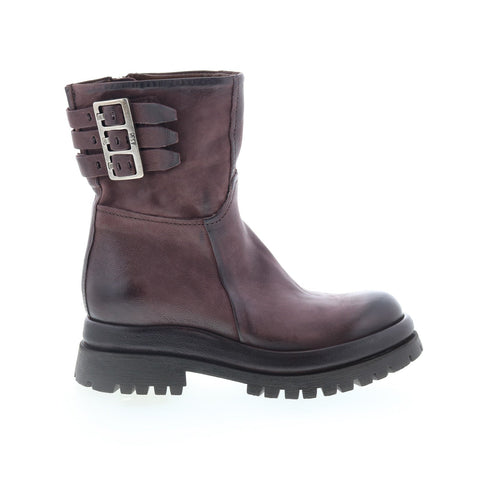 A.S. 98 Doran Womens Brown Leather Zipper Casual Dress Boots