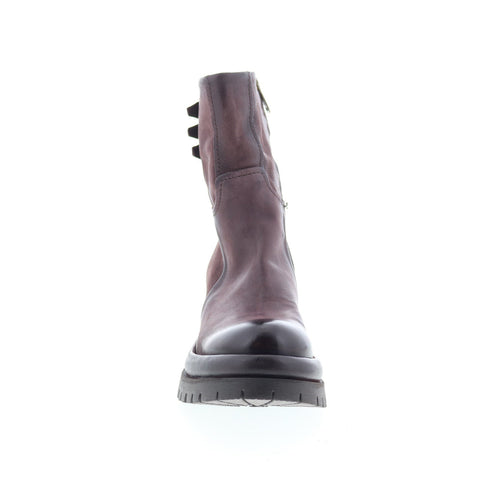 A.S. 98 Doran Womens Brown Leather Zipper Casual Dress Boots