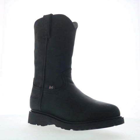 Justin Boots Dorsal 11" WP SE4637 Mens Black Wide Work & Safety Boots