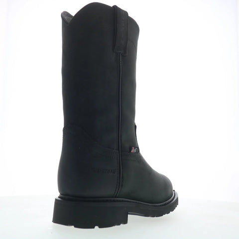 Justin Boots Dorsal 11" WP SE4637 Mens Black Wide Work & Safety Boots