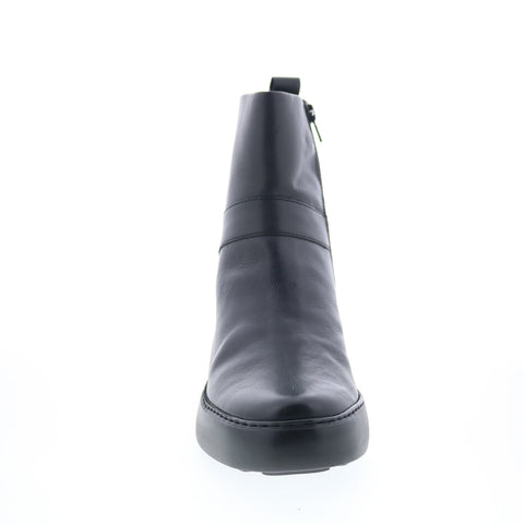 Fly London Doxe DOXE604FLY-000 Womens Black Leather Casual Dress Boots