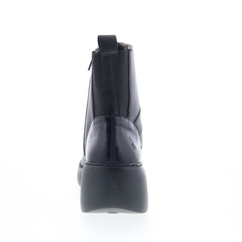 Fly London Doxe DOXE604FLY-000 Womens Black Leather Casual Dress Boots