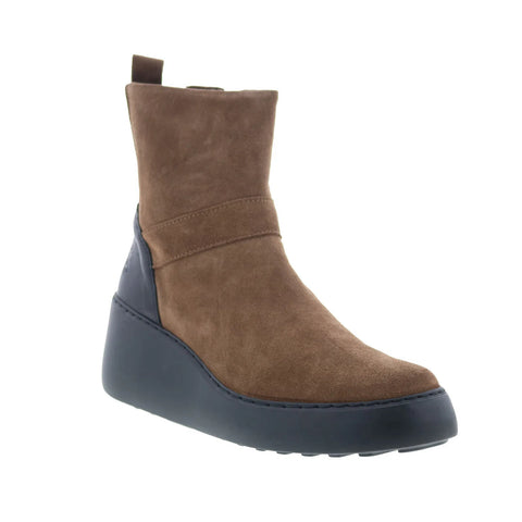 Fly London Doxe DOXE604FLY-002 Womens Brown Suede Zipper Casual Dress Boots