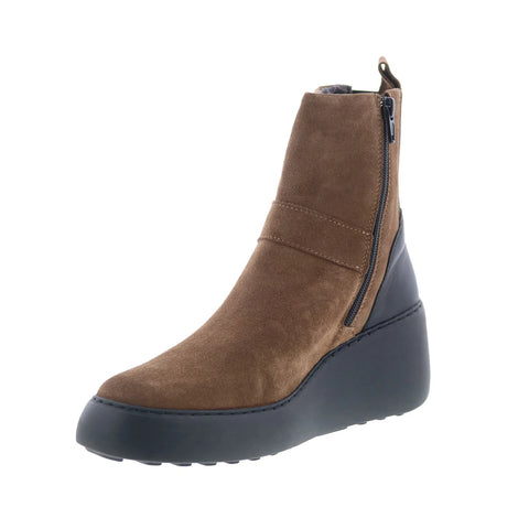 Fly London Doxe DOXE604FLY-002 Womens Brown Suede Zipper Casual Dress Boots