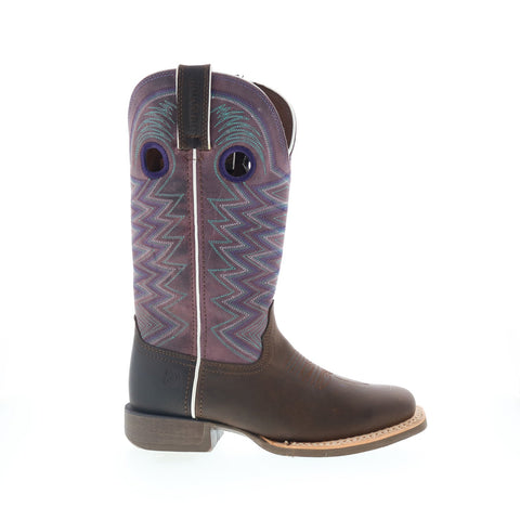 Durango Lady Rebel Pro DRD0354 Womens Brown Leather Slip On Western Boots