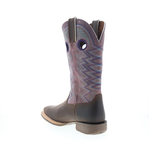 Durango Lady Rebel Pro DRD0354 Womens Brown Leather Slip On Western Boots