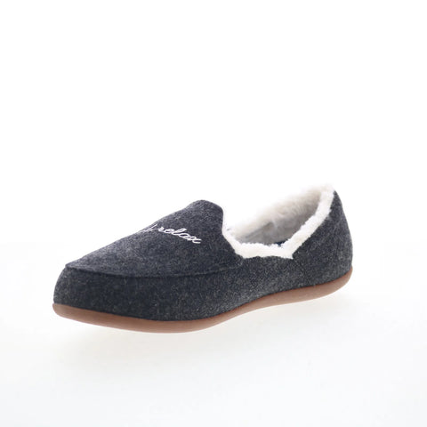 Spenco Dreamy Slipper Womens Black Synthetic Loafer Slippers Shoes