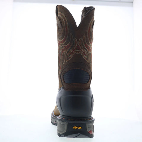 Justin Boots Driscoll 11" WK2110 Mens Brown Leather Work & Safety Boots 