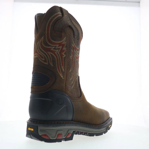 Justin Boots Driscoll 11" WK2110 Mens Brown Leather Work & Safety Boots 