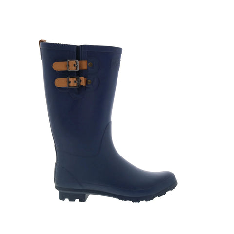 Pajar Drizzle 46898 Womens Blue Synthetic Hook & Loop Mid Calf Boots