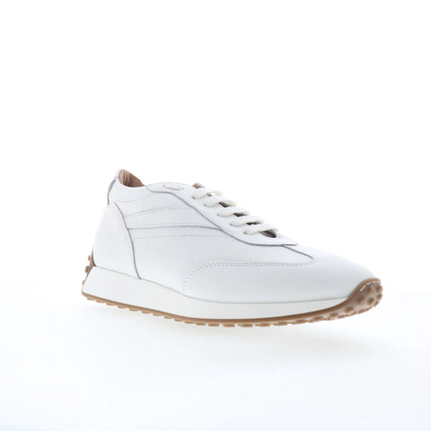 Bruno Magli Duccio BM4DUCG0 Mens White Leather Lifestyle Sneakers Shoes 