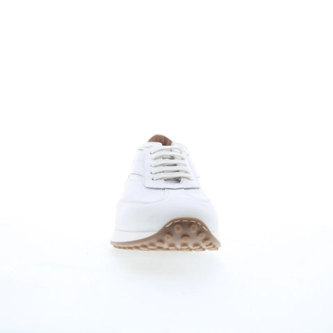 Bruno Magli Duccio BM4DUCG0 Mens White Leather Lifestyle Sneakers Shoes 
