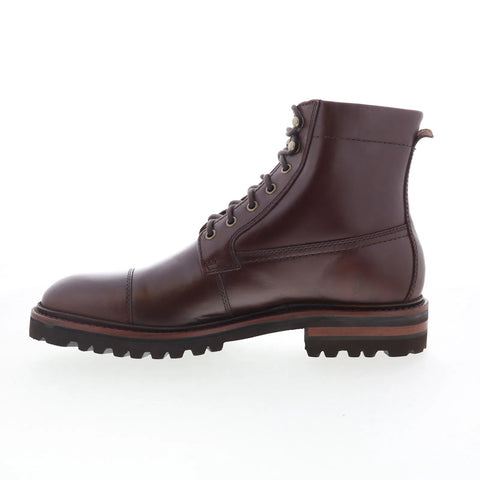 Johnston & Murphy Dudley Lug 24-6776 Mens Brown Leather Casual Dress Boots