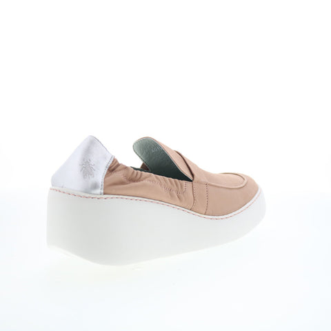 Fly London Duli DULI620FLY-001 Womens Beige Loafers & Slip Ons Casual Shoes