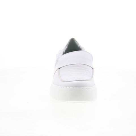 Fly London Duli DULI620FLY-003 Womens White Loafers & Slip Ons Casual Shoes