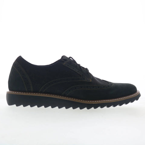 Johnston & Murphy Duncan Wingtip Mens Black Oxfords Wingtip & Brogue Shoes