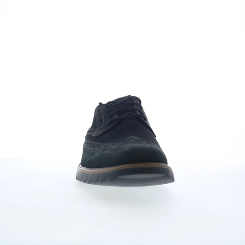 Johnston & Murphy Duncan Wingtip Mens Black Oxfords Wingtip & Brogue Shoes
