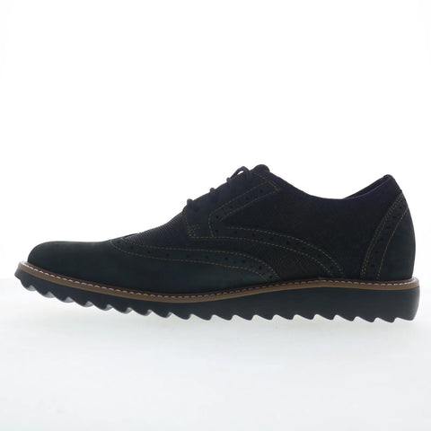 Johnston & Murphy Duncan Wingtip Mens Black Oxfords Wingtip & Brogue Shoes