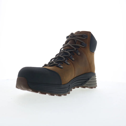 Georgia Boot Composite Toe Waterproof 6" Work Mens Brown Work Boots