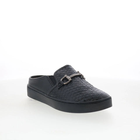 Spenco Durham Slide SP1038BLK Womens Black Synthetic Mules Slippers Shoes