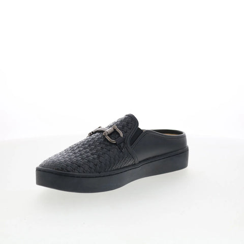 Spenco Durham Slide SP1038BLK Womens Black Synthetic Mules Slippers Shoes