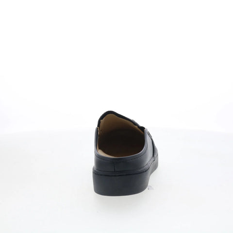 Spenco Durham Slide SP1038BLK Womens Black Synthetic Mules Slippers Shoes
