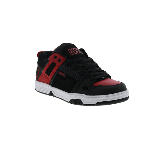 DVS Comanche DV01310600 Mens Black Nubuck Skate Inspired Sneakers Shoes