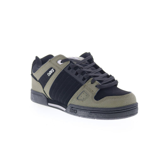 DVS Celsius DV01317310 Mens Green Suede Skate Inspired Sneakers Shoes
