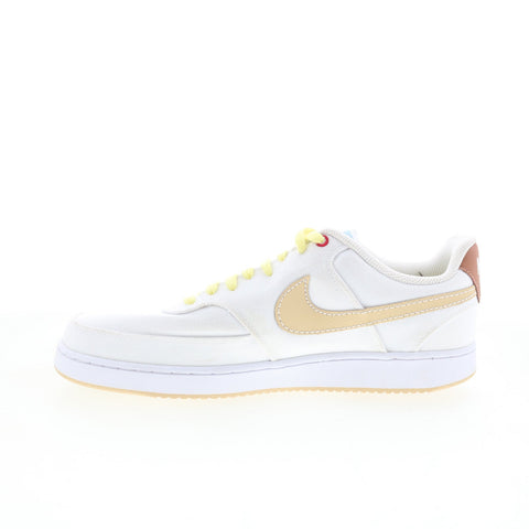 Nike Court Vision Low DV0736-100 Mens White Lifestyle Sneakers Shoes