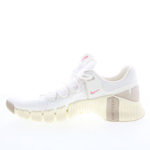 Nike Free Metcon 5 DV3950-100 Womens White Athletic Cross Training Shoes