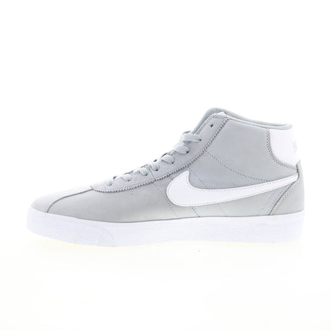 Nike SB Bruin High ISO DV5472-001 Womens Gray Skate Inspired Sneakers Shoes
