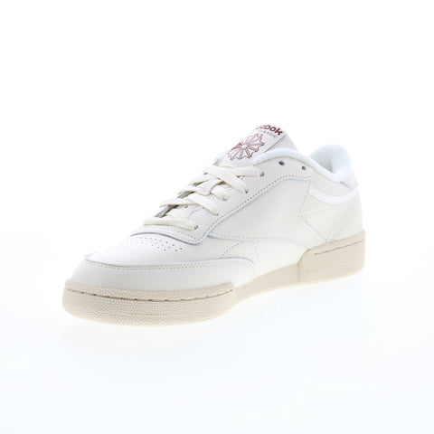 Reebok Club C 85 MU DV8812 Mens Beige Leather Lifestyle Sneakers Shoes