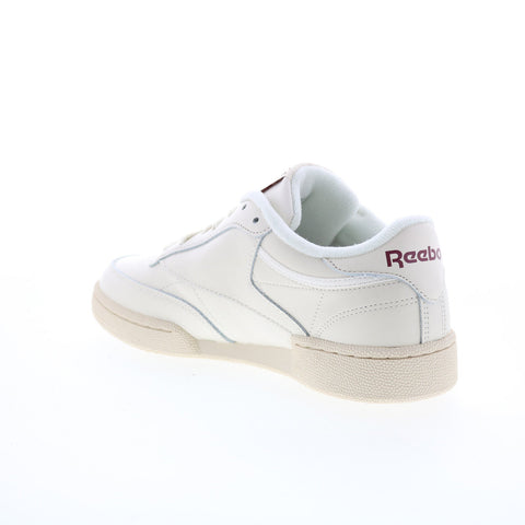 Reebok Club C 85 MU DV8812 Mens Beige Leather Lifestyle Sneakers Shoes