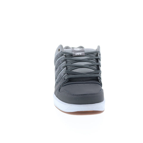 DVS Tycho DVF0000239023 Mens Gray Nubuck Skate Inspired Sneakers Shoes