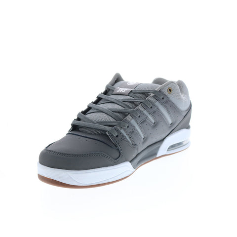 DVS Tycho DVF0000239023 Mens Gray Nubuck Skate Inspired Sneakers Shoes